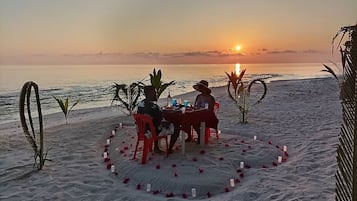 Couples dining