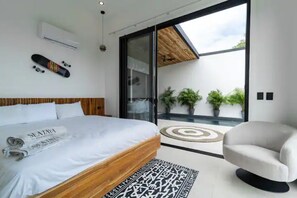 2 Schlafzimmer, Zimmersafe, kostenloses WLAN, Bettwäsche