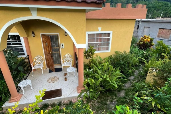 Front patio! Perfect for smoking or bird watching or watching the sunset