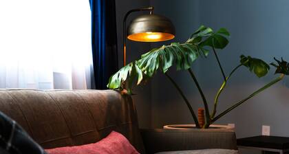 Private Street Entrance to Spacious Guest Room