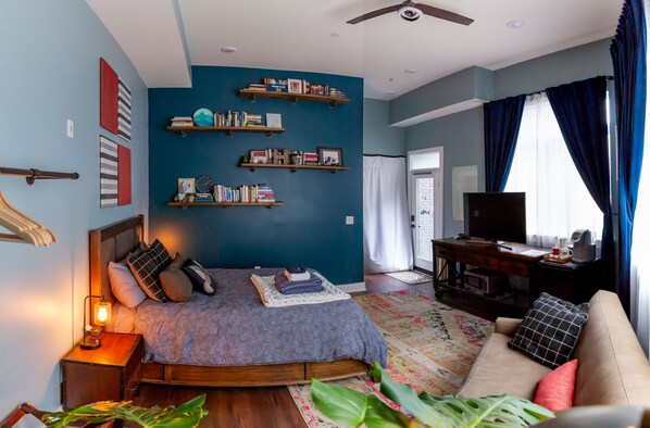 1 Schlafzimmer, Bügeleisen/Bügelbrett, kostenloses WLAN, Bettwäsche