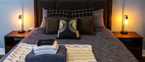 1 Schlafzimmer, Bügeleisen/Bügelbrett, kostenloses WLAN, Bettwäsche
