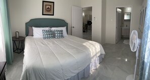 2 bedrooms, desk, free WiFi, bed sheets