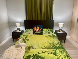 2 habitaciones, tabla de planchar con plancha y wifi gratis 