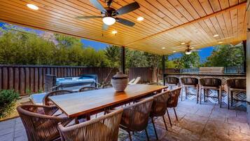 Restauration en plein air