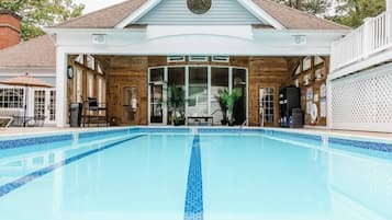 Una piscina riscaldata