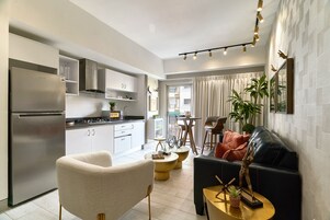 55-inch LED TV with digital channels, TV, streaming services