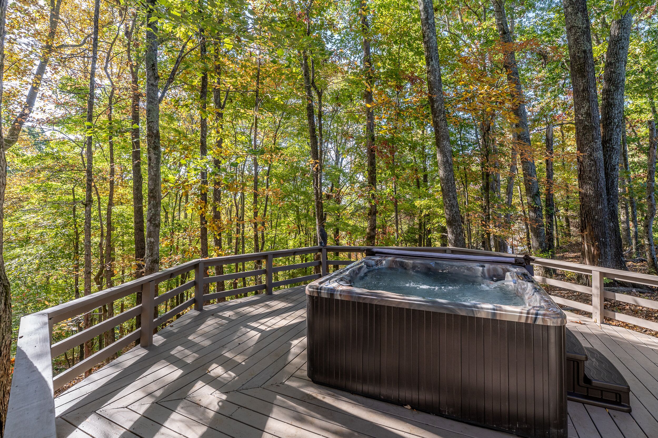 Bain à remous extérieur