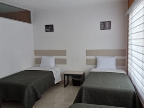Free WiFi, bed sheets