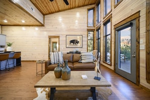 Smart TV, fireplace, offices