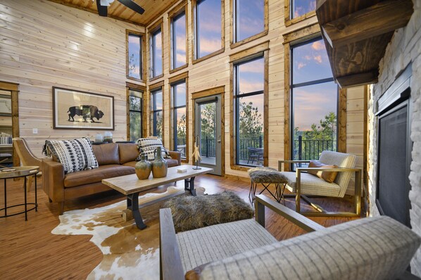 Smart TV, fireplace, offices