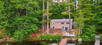 Lake House in Quiet Cove on Lake Winnipesaukee.