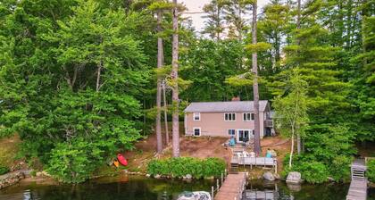 Lake House in Quiet Cove on Lake Winnipesaukee.
