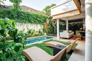 Basic-Villa, 1 King-Bett | Unterkunftsgelände