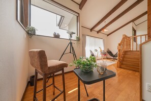 Basic Villa | Living area | Fireplace - R-house 1st (Oshino)