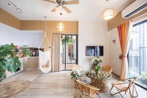 Deluxe Apartment | Living area - Ecopark Apartment Hung yen (Van Giang)