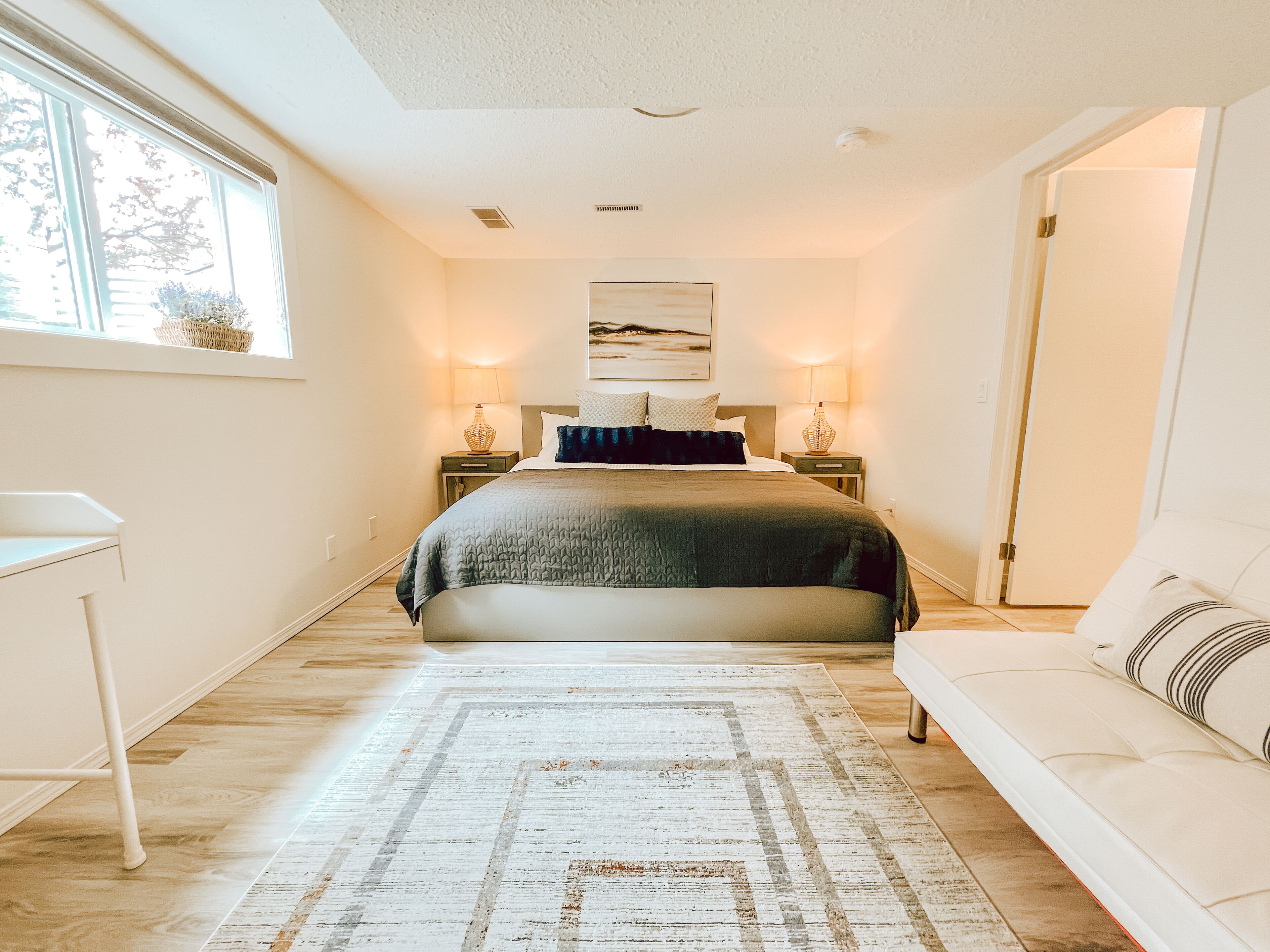 2 Schlafzimmer, Schreibtisch, Bügeleisen/Bügelbrett, kostenloses WLAN