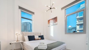 Apartamento Deluxe | 2 dormitorios, cortinas opacas, tabla de planchar con plancha