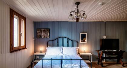 Lovely one-bedroom apartment in typical mountain house (CHIÈRA)