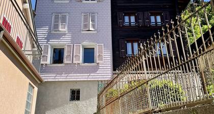 Lovely one-bedroom apartment in typical mountain house (CHIÈRA)