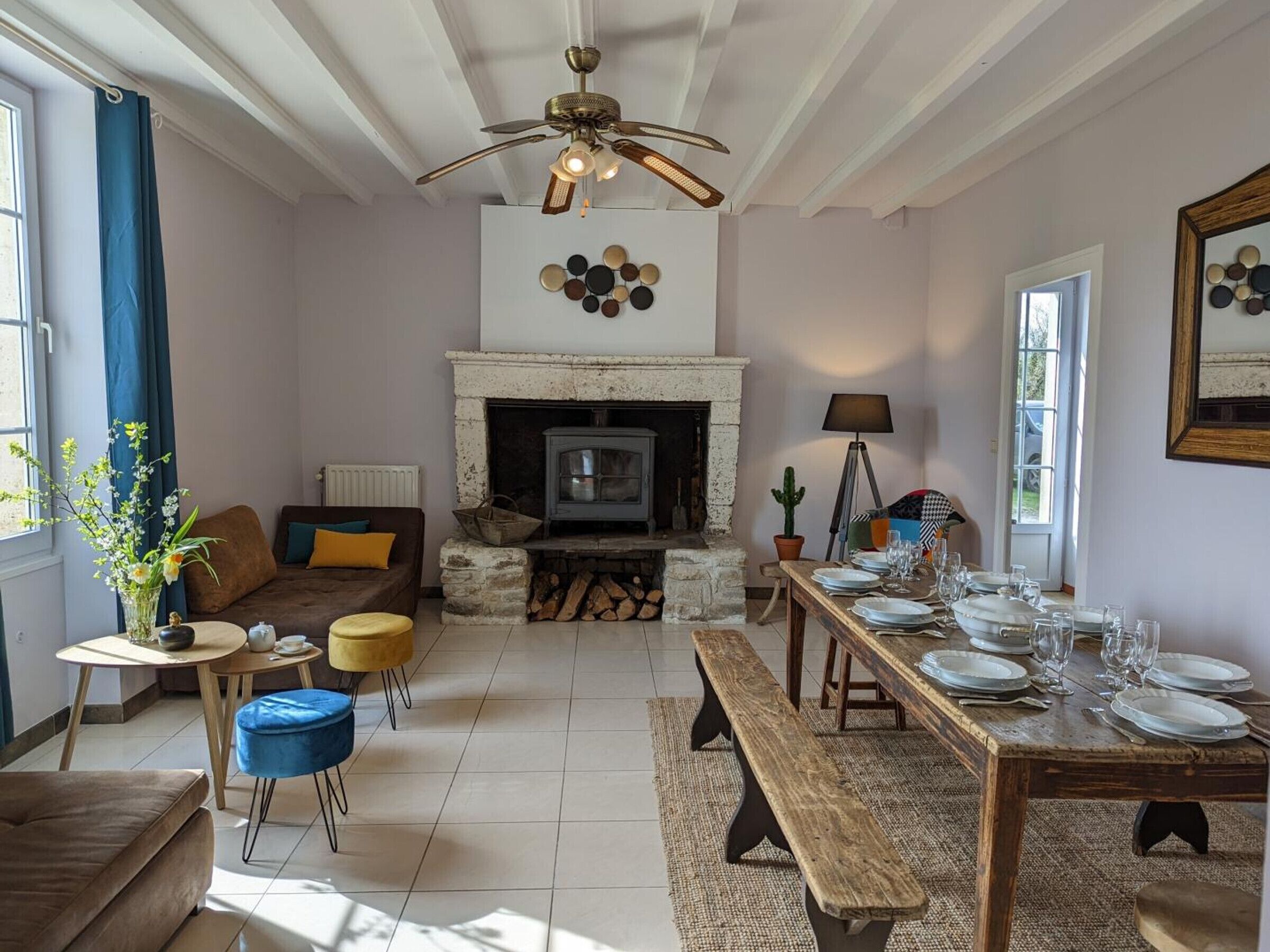 Gite Chadurie, 3 bedrooms, 8 persons