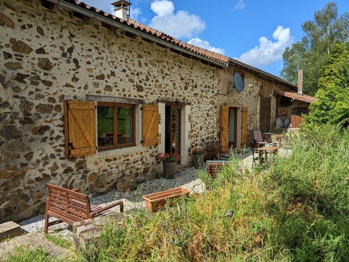 Spacious house in Massignac with private garden