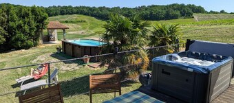 Casa aislada con piscina privada y spa, Charente
