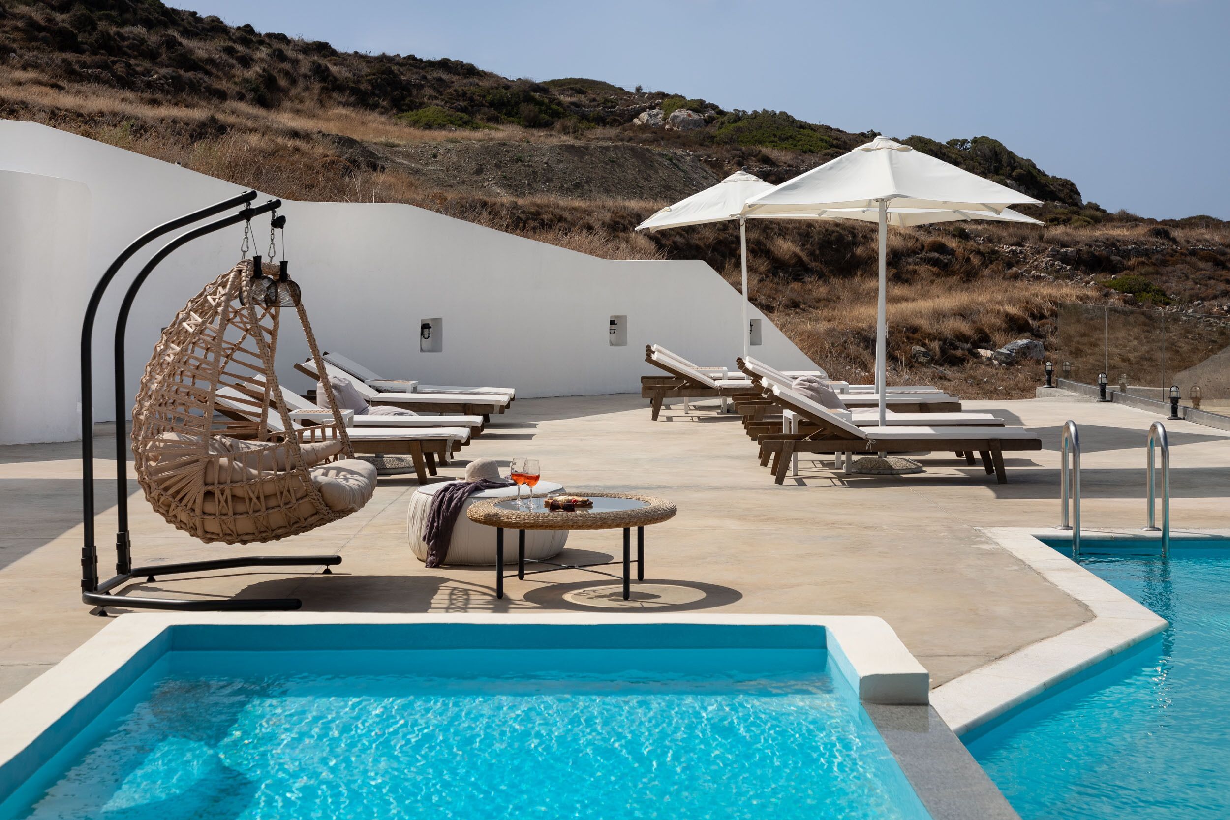 Seasonal outdoor pool