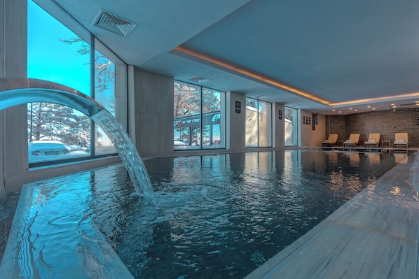 Indoor pool - SARPINO MOUNTAIN HOTEL (Sarikamis)