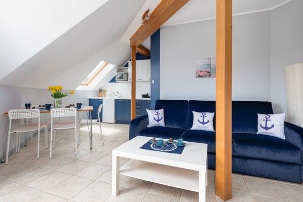 Living room - Sea Apartment Pobierowo by Renters (Rewal)