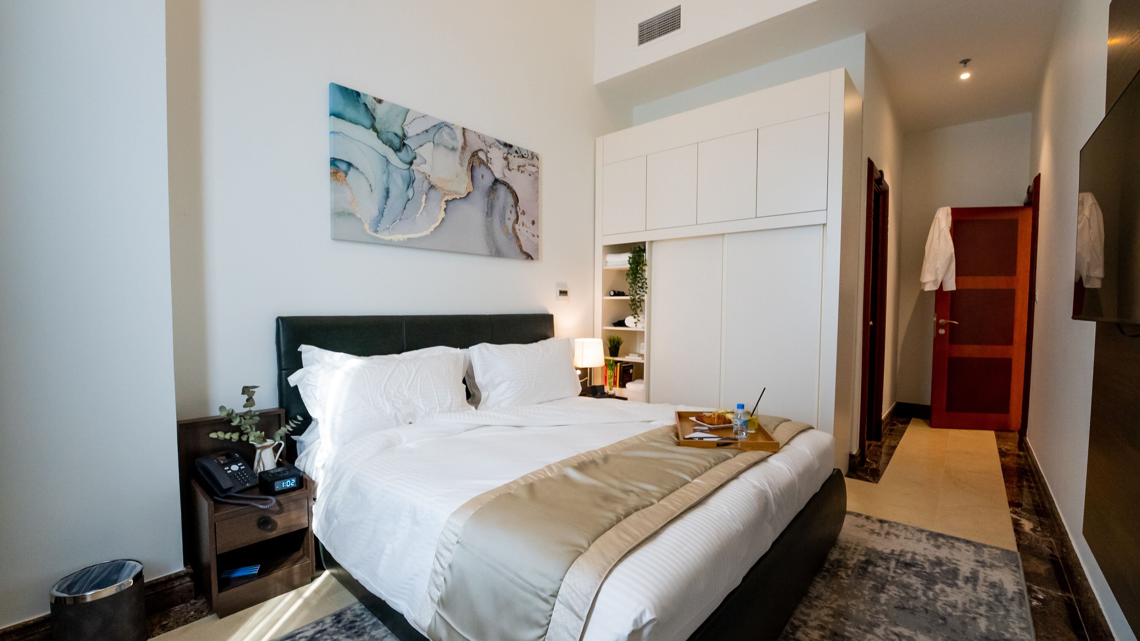 In-room safe, blackout drapes, soundproofing, iron/ironing board