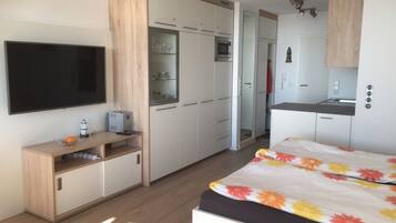 1 間睡房、免費 Wi-Fi、床單