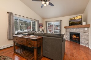 تلفزيون، مدفأة