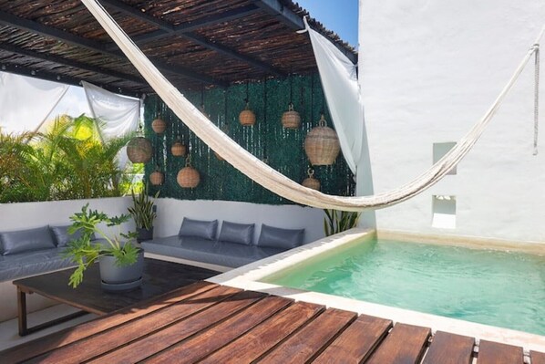 Alberca al aire libre