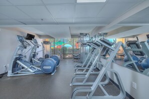 Fitness facility - Lieutenant Dan's Crow's Nest - 1 BR Oceanfront w/Pool (Myrtle Beach)