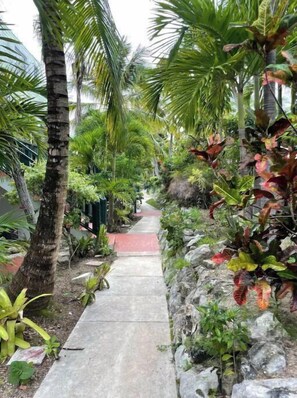 Overnattingsstedets uteområder