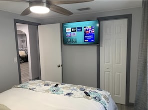 2 chambres, fer et planche Ă repasser, Wi-Fi gratuit, draps fournis