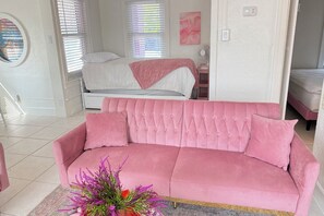 1 bedroom, iron/ironing board, travel crib, free WiFi
