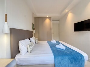 2 chambres, fer et planche à repasser, accès à Internet (gratuit)