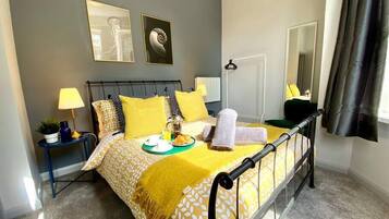 2 sovrum, strykjÀrn/strykbrÀda och sÀngklÀder