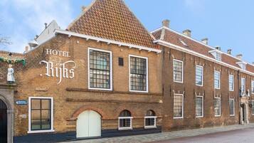 Voorkant van accommodatie