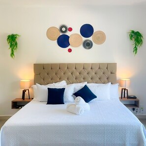 4 habitaciones, escritorio y wifi 