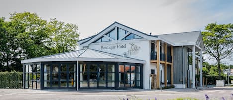 Façade de l’hébergement