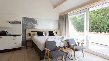 Double apartment | 3 Schlafzimmer, schallisolierte Zimmer, Babybetten, kostenloses WLAN