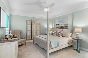 6 bedrooms, iron/ironing board, travel cot, free WiFi