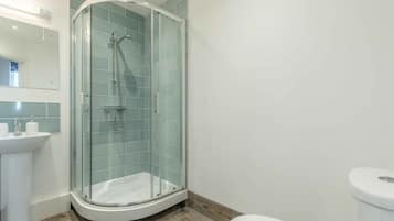 Shower, hair dryer