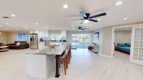 Heated Pool Home on a Canal