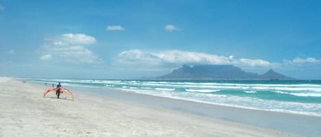 On the beach