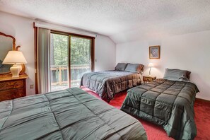 4 bedrooms, internet, bed sheets
