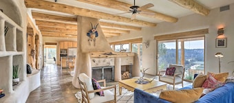 Adobe Home - River & Mtn Views w/ Hot Tub!